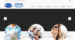 Desktop Screenshot of medyksosnowiec.pl